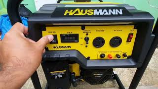 Hausmann Portable Gasoline Generator  R2500PB2  Testing CitiHardwarePh portablegenerators [upl. by Thill852]