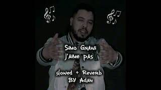 Gnawi Jaime pas Slowed  Reverb By Adam Gnawiofficial [upl. by Shriver]