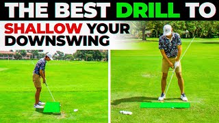 How to shallow the golf club to hit longer straighter drives [upl. by Noram]