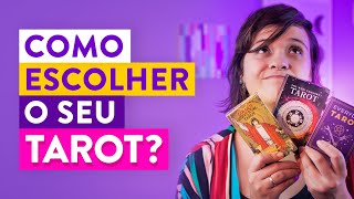 Como Escolher o seu Primeiro Baralho de Tarot [upl. by Edla166]