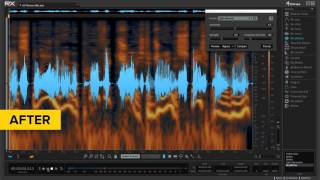 Deplosive in iZotope RX 5 Advanced Audio Editor  Before and After Audio Example [upl. by Northey]