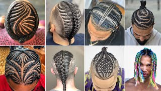 Most Stylish Cornrows For Men 2024  Braids Hairstyles For Men 2024  New Men Styles [upl. by Hoes]