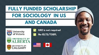 Fully Funded Scholarships for MAPhD in Sociology [upl. by Eelanaj]