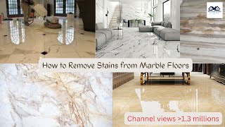 How to Clean a Natural Stone Floor [upl. by Jopa]