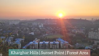 Kharghar Hills  Sunset Point  Forest Area  Joggers Park  Aprilia SR150 [upl. by Helsa236]