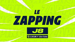 Zapping de la 8ème journée  Ligue 1 Uber Eats  20232024 [upl. by Allerym]