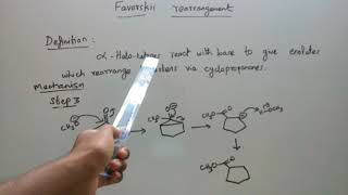 Favorskii Rearrangement  Definition Reaction with Mechanism [upl. by Zach]