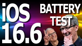 iOS 166 iPhone Battery Test  Speed Test  Giveaway Winner Reveal [upl. by Valery]