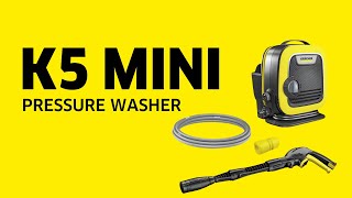 Karcher Smallest Pressure Washer K Mini [upl. by Damick827]