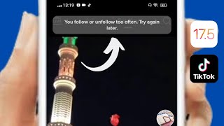 How to Fix TikTok You Follow or Unfollow Too Often Try Again Later [upl. by Iow]