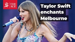 Taylor Swift enchants Melbourne at the biggest show of her career [upl. by Sullecram]