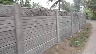 PreCast Compound Wall Boundary wall 75780 59104 88408 67242 [upl. by Hgeilyak]