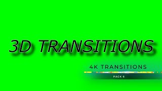 Royalty Free  4k 3D Transitions Pack 6 [upl. by Simara]