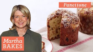 Martha Stewarts Panettone  Martha Bakes Recipes [upl. by Glad437]