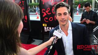 Bobby Campo Interviewed at MTVS Scream Premiere at LA Film Festival 2015 MTVScream LAFF [upl. by Burnham440]