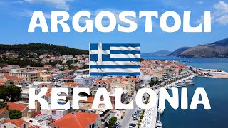 Argostoli Kefalonia ⛱ GREECE🇬🇷 Drone Video [upl. by Harland]