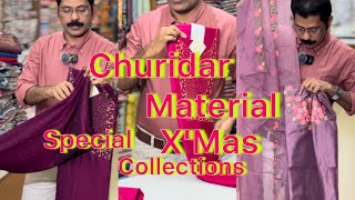 Churidar Materialnew super trending churidarmaterials vichithra silk patturumalkayamkulam [upl. by Sorgalim742]