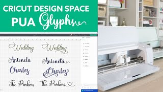 How to Use Glyphs fancy letters and Size Your Project Space  Cricut Design Space 3 Tutorial [upl. by Blaine41]