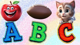 A For Apple ABC Alphabet Songs  Alphabet Song for Toddlers  Phonics Song [upl. by Galanti303]