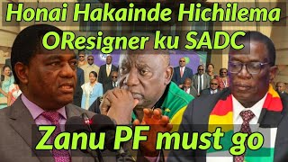 Honai Hakainde Hichilema Ouits SADC asi Mashoko aataura aneHondo Mukati 🇿🇼🇿🇼🇿🇼🇿🇼 [upl. by Anale585]