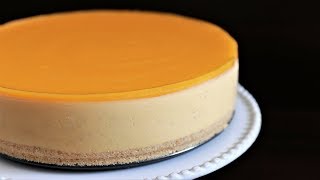 NoBake Mango Cheesecake Recipe [upl. by Balkin]