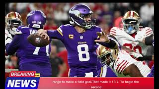 49ers vs vikings predictionsHow to stream 49ers vs Vikings49ers vs vikingsvikings game today [upl. by Negyam]