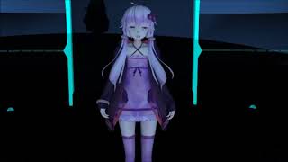 MMD Yuzuki Yukari  Technologic Beautiful Voice Vocaloid [upl. by Asle]