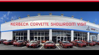 Kerbeck Corvette Showroom Visit  A C8 Corvette Rainbow of Colors [upl. by Assenna]