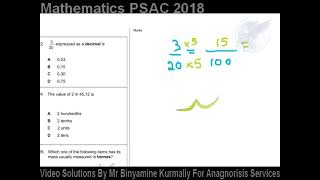 Question 22 PSAC 2018 [upl. by Anastasia323]