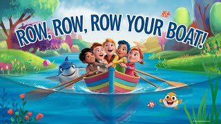 quotSing amp Sail Row Row Row Your Boat  Fun Kids Animationquot [upl. by Shirlee985]