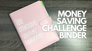 100 Envelopes Money Saving Challenge Binder [upl. by Ateloiv]