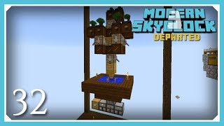 Modern Skyblock 3 Departed  Automating Cobble Stone amp Iron  E32 Modern Skyblock 3 Gated [upl. by Moody171]