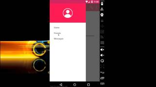 Android Getting Started with Material Design Demo [upl. by Elyse]