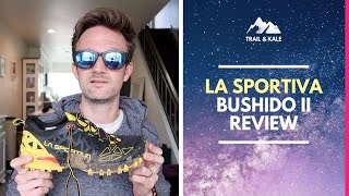 LA SPORTIVA BUSHIDO 2 TRAIL RUNNING SHOES REVIEW A Lightweight Grippy Popular Trail Shoe [upl. by Iggie]