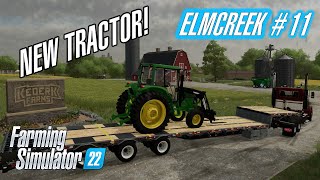 New John Deere 6020 on the farm How profitable is Lettuce  Farming Simulator 22  ELMCREEK EP11 [upl. by Elleinad]