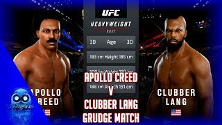 EA SPORTS UFC 3  Apollo Creed v Clubber Lang  EPIC GRUDGE MATCH [upl. by Arvin]