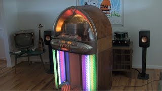 My 1948 Wurlitzer Jukebox Model 1100 [upl. by Esbenshade]