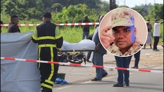 Suriname Nieuws quotMilitair raakt gewond bij ongeluk met bromfiets door verzakkingquot [upl. by Cole]