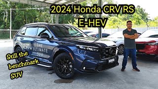 First Impression amp Drive 2024 Honda CRV RS EHEV Malaysia [upl. by Vicki204]