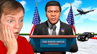 PLAYING as PRESIDENT of GTA 5 [upl. by Nylodnarb]