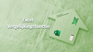 Excel Vergelijken Functie [upl. by Schmidt]