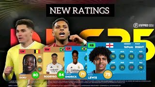 DLS25 UPDATE PLAYERS RATING PT2 [upl. by Verdha]