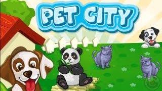 Pet City  iPhone amp iPad Gameplay Video [upl. by Reeher]