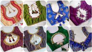 💞💞70 Trendy Karvachauth Special Patch Work Blouse Design l New Model Patch Work Blouse Collection❣️ [upl. by Ariahs]