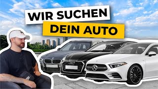 WIR SUCHEN DEIN AUTO 01🔍🚗 Hilfe ich brauch ein Auto autokauf [upl. by Devonna]