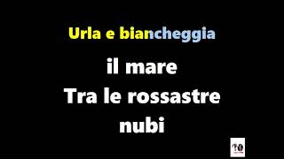 SAN MARTINO FIORELLO Karaoke VERSION BK [upl. by Gnohp225]