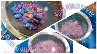 Last part Sifting to seperate multi pebbles its short video only for fun satisfyingasmr [upl. by Rosenberg576]