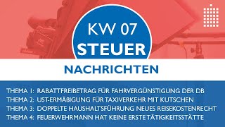 Steuernachrichten  Update 072020  Kostenlos amp schnell informiert [upl. by Masera]