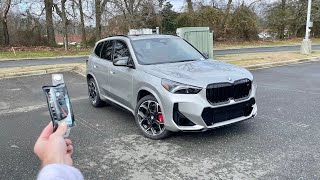 2024 BMW X1 M35i Start Up Exhaust Test Drive Walkaround POV and Review [upl. by Borg]