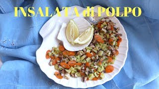 INSALATA DI POLPO E PATATE facile e buonissima  RICETTE DI GABRI [upl. by Kciderf405]